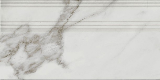 Плинтус Kerama Marazzi Монте Тиберио бежевый светлый глянцевый обрезной 20x40 FME030R