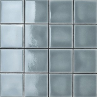 Керамогранит Mutina Din Light Blue Glossy Rete 30.2x30.2 KGDG54