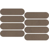 Мозаика Italgraniti Nuances Marrone Mosaico Ovale 19.5x37 NU08MOV