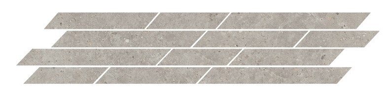Мозаика Kerama Marazzi Риккарди мозаичный серый светлый матовый 9.8x46.8 T036/SG6537