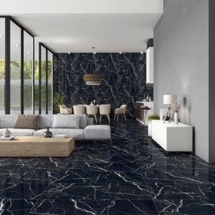 Керамогранит Realistik Obsidian Black High Glossy 60х120