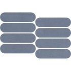 Мозаика Italgraniti Nuances Cielo Mosaico Ovale 19.5x37 NU10MOV