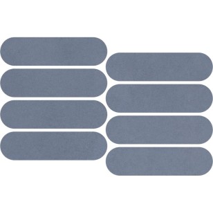 Мозаика Italgraniti Nuances Cielo Mosaico Ovale 19.5x37 NU10MOV