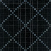 Мозаика Bisazza Decori 20 Rete Nero 2x2 32.2x32.2 77340