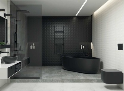 Керамогранит Goldis Tile Samanta Dark Gray Rectified 59.4x59.4 AOSW NA1G