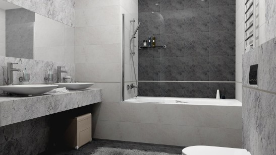 Керамогранит Goldis Tile Samanta Dark Gray Rectified 59.4x59.4 AOSW NA1G