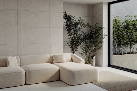 Керамогранит Pieza Ceramica Beton Grafite Карвинг 60x120 BT016012C