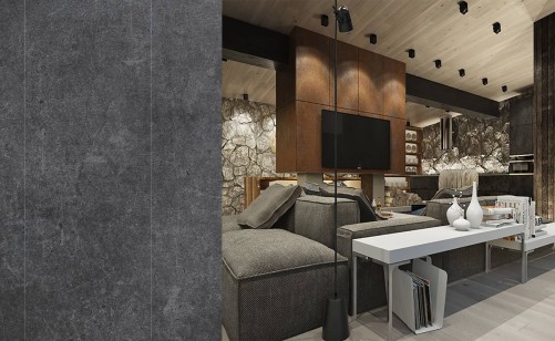 Керамогранит Realistik Royalish Nero Hg 60x120