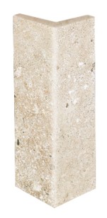 Подступенок Stroeher Gravel Blend 3615 Beige 6x6x15.7 угловой 95040-042