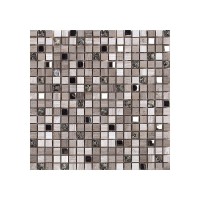Мозаика Pixmosaic Камень и стекло Серая 2x2 30.5x30.5 P20