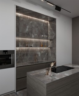 Керамогранит Arcadia Ceramica Pulpis Nero Carving 60x120 CR4002-A