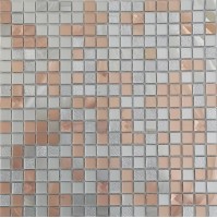 Мозаика Pixmosaic Glass Серая 1.5x1.5 30x30 А1504