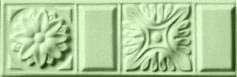 Бордюр Ceramiche Grazia Electa Cammeo Verde Craquele 6.5x20 CLC5
