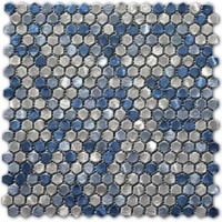Мозаика Moreroom Stone Stamping Aluminum Mix 30.3x30.3 S035