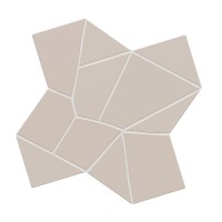 Керамогранит WOW Trencadis Gaudi Ash 8.5mm 25.5x25.5 134262