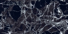 Керамогранит Pieza Ceramica Polar Black Двойной Глянец 60x120 PO006012H