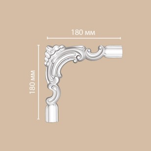 Угол Decomaster DP-8032C (180x180x25 мм)