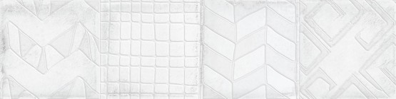 Плитка Cifre Ceramica Alchimia Decor White 7.5x30 настенная