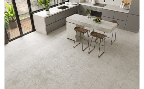 Керамогранит Realistik Mistic Light Grey Gloss 60x120
