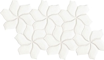 Керамогранит Mutina Botanica Flower White Matt 23.1x40.3 TYBFM51