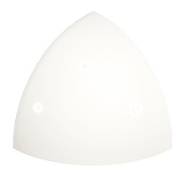 Уголок Pool Tile Radial External Corner White Smooth