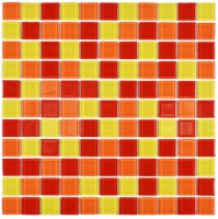 Стеклянная мозаика Bonaparte Fruit Mix 2.5x2.5 30x30 