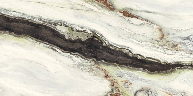 Керамогранит FMG Maxfine Marmi Panda White Glint Sq 150x300 G315605MF6