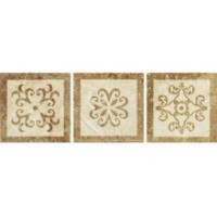 Вставка Italon Nl-Stone Tozzetto Bloom Naturale 8.5x8.5 декоративная 610090001026