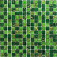 Стеклянная мозаика Bonaparte Verde 2x2 32.7x32.7