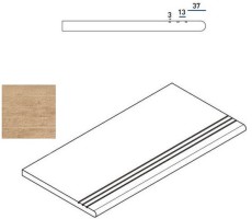 Ступень Italon Natural Life Wood X2 Olive Gradino Round Grip Dx 30x60 закругленная правая 620040000032