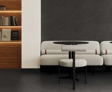 Керамогранит Laparet Badrock Shadow Чёрный Матовый Патинированный 60x120