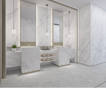 Спеченный камень Delfone New Arabescato Corchia Matt 160x320