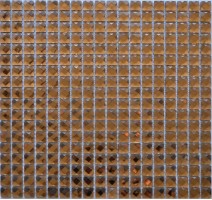 Мозаика Pixmosaic Glass Бронза 1.5x1.5 30x30 F15X3