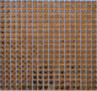 Мозаика Pixmosaic Glass Бронза 1.5x1.5 30x30 F15X3