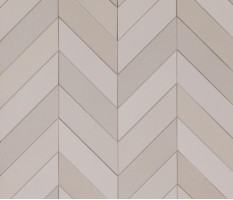 Керамогранит Mutina Mews Chevron Fog Бежевый 5.5x19.6 BOM62