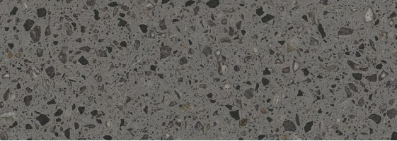 Кварцевый Агломерат Technistone Standard Taurus Terazzo Grey Pol 155x318.5