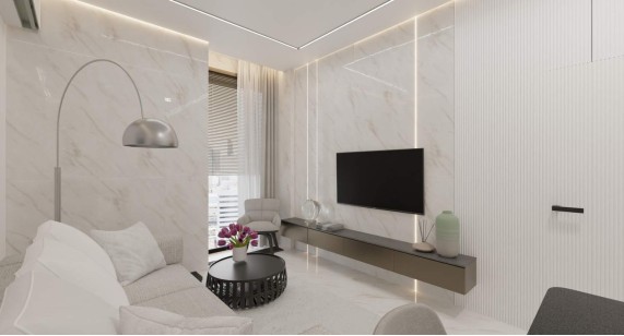 Керамогранит Belleza Michlanghelo Pearl Glossy 60x120