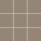 Мозаика Rako Taurus Color серо-коричневая 10x10 TAA12025