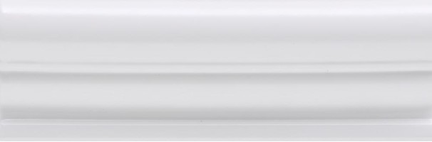 Бордюр Ceramiche Grazia Boiserie Toro Bianco Craquele 6.5x20 TO05