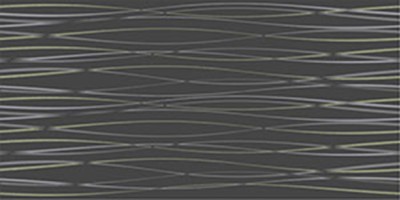 Плитка Нефрит-Керамика Релакс черный 25х50 настенная 10-11-04-605 