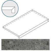 Ступень Italon Genesis Saturn Grey Nat Scalino Frontale 33x60 620070001073
