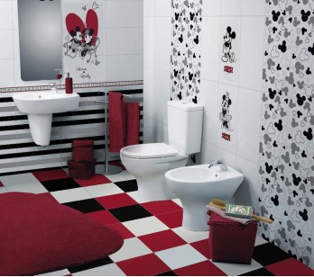 Плитка Azteca Disney Hands Friends Red 30x60 0R07