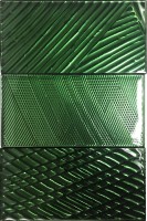 Плитка Onda Nature Glass Mix Nature Green стекло 3 чипа 7.5x45 настенная 24270