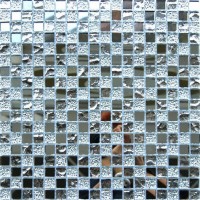Мозаика Pixmosaic Glass Серебряная 1.5х1.5 30x30 А1505