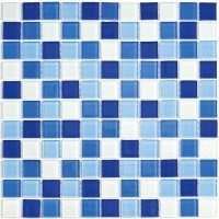 Стеклянная мозаика Bonaparte Blue Wave-3 2.5x2.5 30x30 
