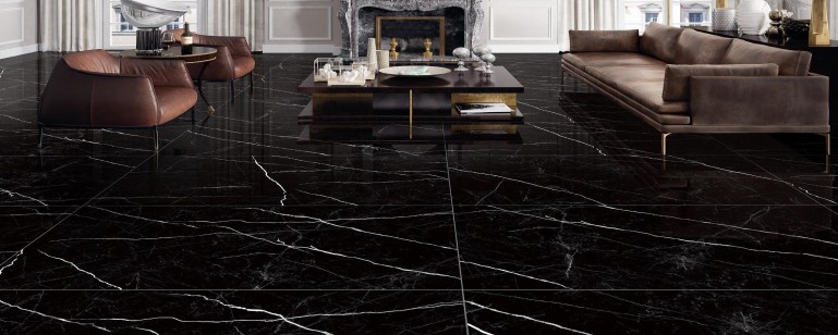 Керамогранит Italica Tiles Sensi Black High Glossy 60х120