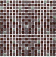 Мозаика NSmosaic Exclusive Series стекло металл 1.5x1.5 30.5x30.5 S-845