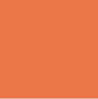 Плитка Rako Color One ярко-оранжевая глянец 20x20 настенная WAA1N450
