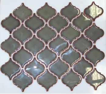 Мозаика NSmosaic Rustic Series керамика глянцевая 6x6.5 24.5x29.3 R-305