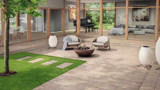 Клинкер Stroeher Gravel Blend 3675 Grey 29.4x29.4 95040-004